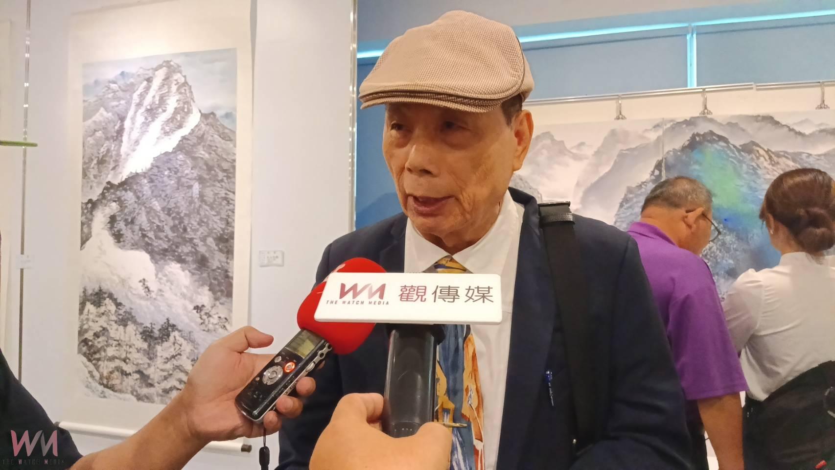 壯麗山河入畫來　黃乾成（黃宇立）水墨創作展於北港文化中心盛大開幕 - https://www.watchmedia01.com