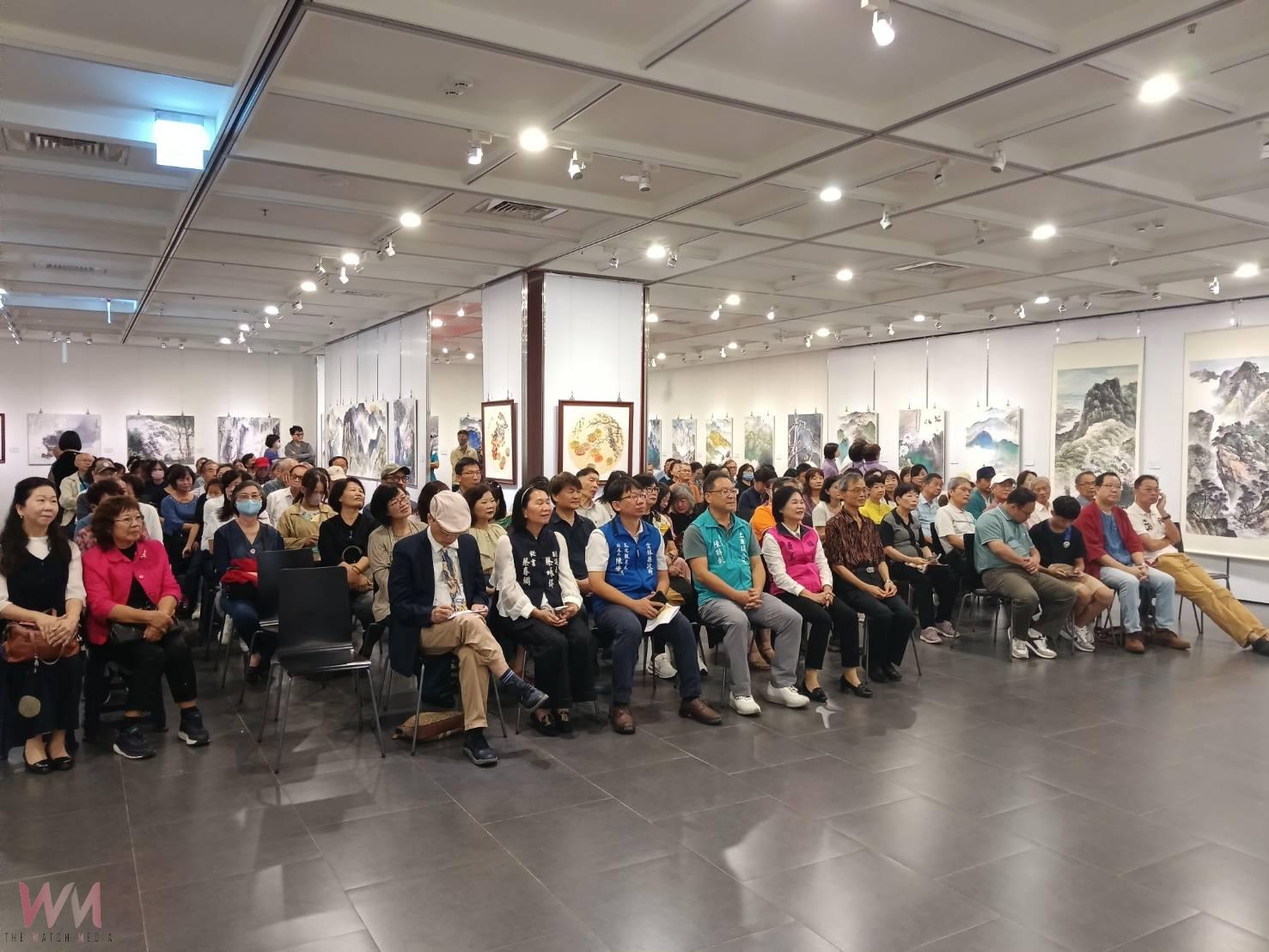 壯麗山河入畫來　黃乾成（黃宇立）水墨創作展於北港文化中心盛大開幕 - https://www.watchmedia01.com