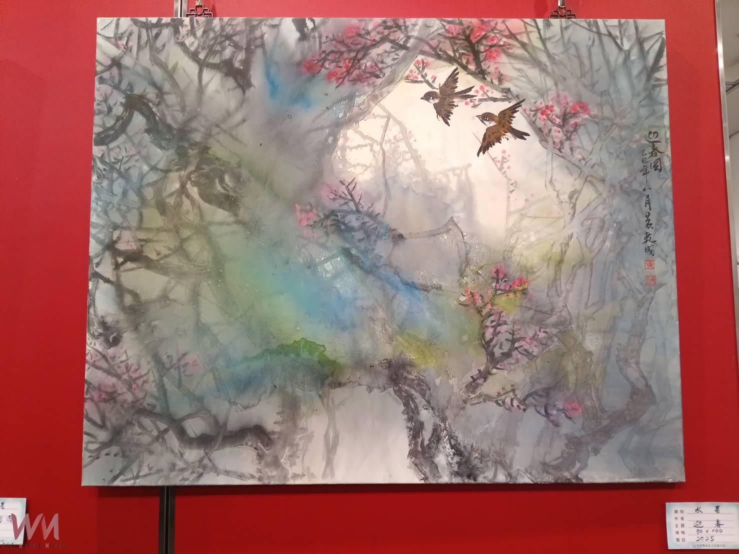 壯麗山河入畫來　黃乾成（黃宇立）水墨創作展於北港文化中心盛大開幕 - https://www.watchmedia01.com