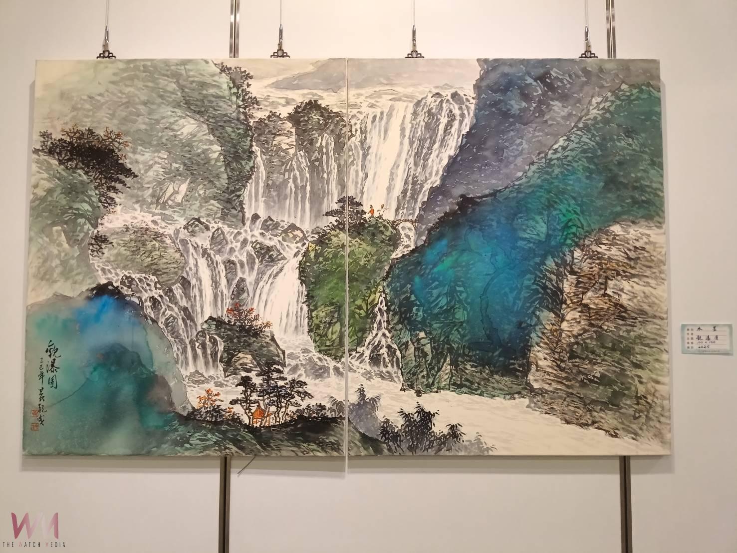 壯麗山河入畫來　黃乾成（黃宇立）水墨創作展於北港文化中心盛大開幕 - https://www.watchmedia01.com