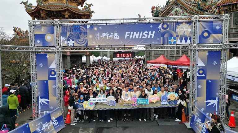 《圖說》林口公所去年第二屆路跑，成功吸引超過2,500位民眾及親子家庭參與。〈林口公所提供〉