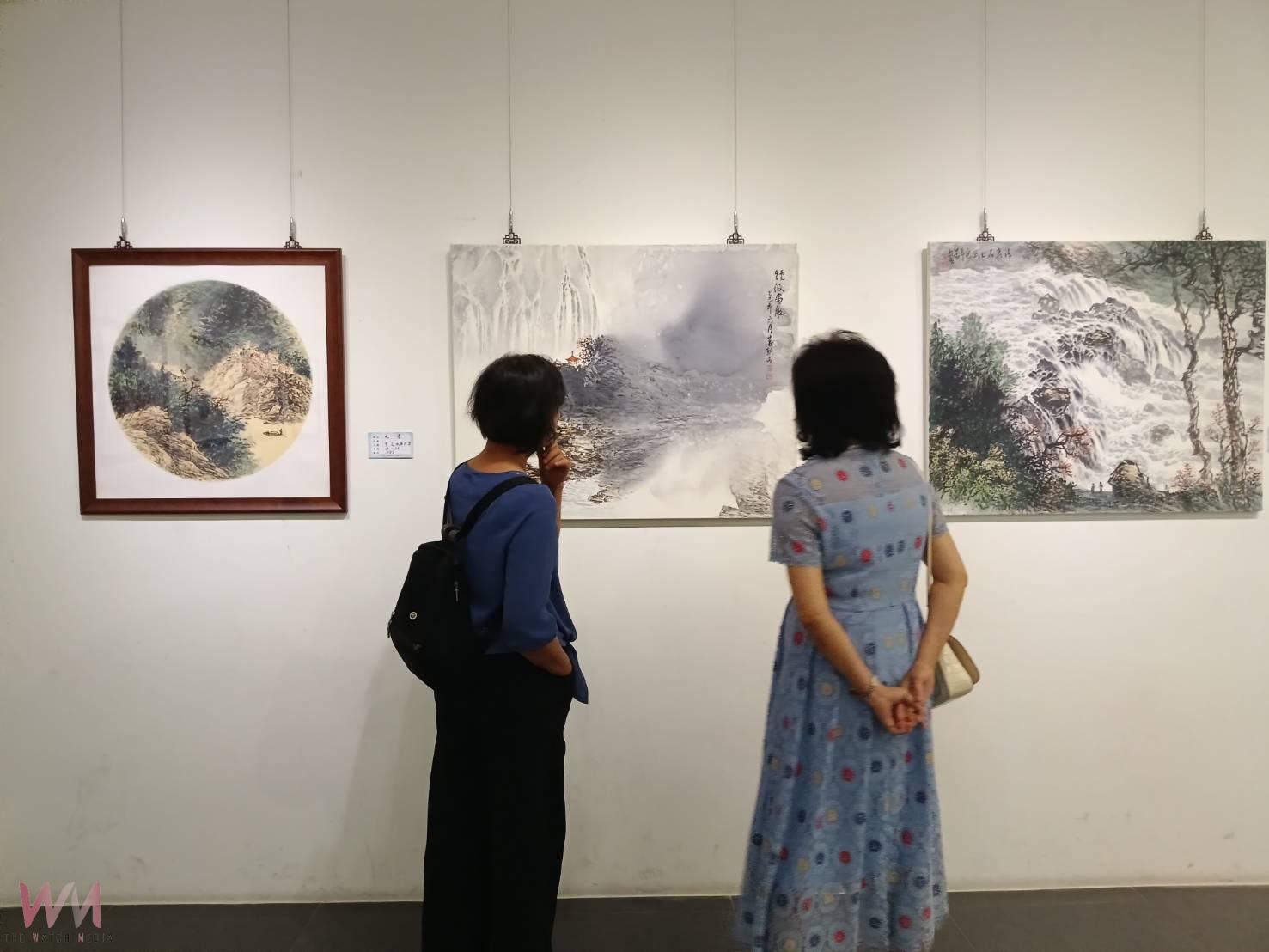 壯麗山河入畫來　黃乾成（黃宇立）水墨創作展於北港文化中心盛大開幕 - https://www.watchmedia01.com