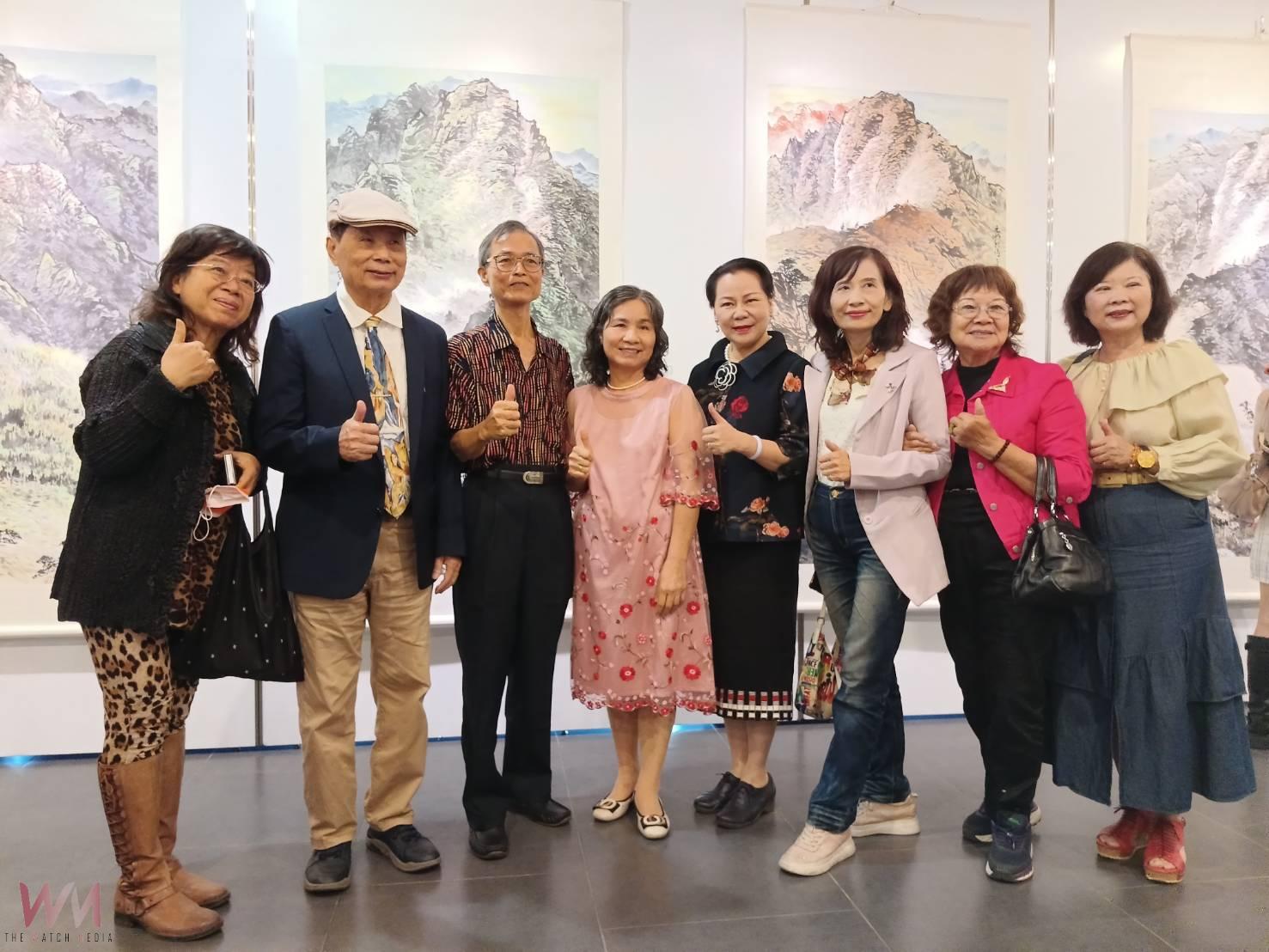 壯麗山河入畫來　黃乾成（黃宇立）水墨創作展於北港文化中心盛大開幕 - https://www.watchmedia01.com