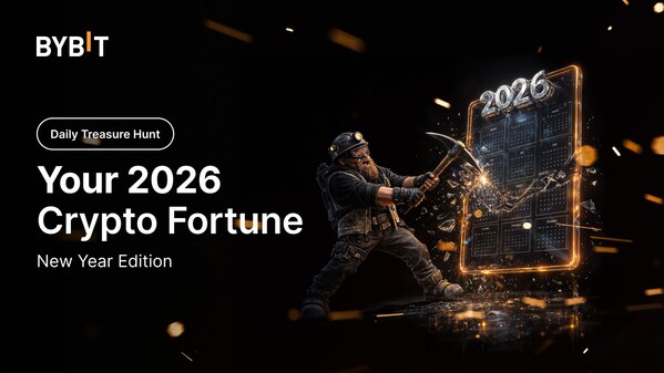 New Year Special: Bybit Daily Treasure Hunt Kicks Off 2026 with Six Weeks of Rewards