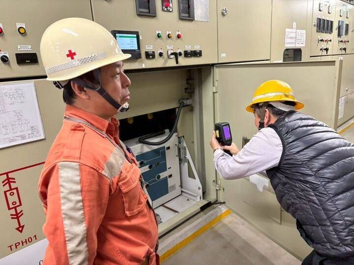 《圖說》台電公司台北北區營業處啟動「春節穩供檢測專案」作業，提前改善潛在風險，降低突發事故可能性。〈北北區處提供〉