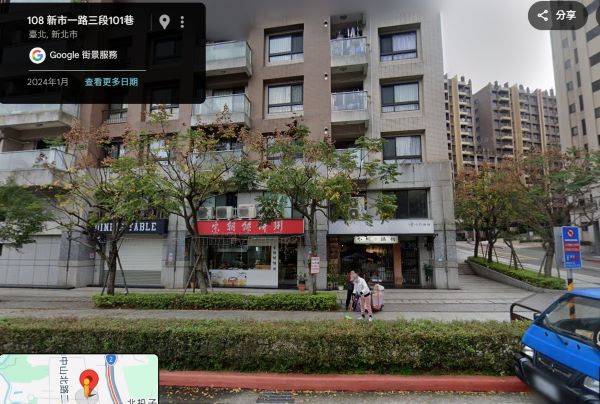 《圖說》從形家的角度看，宋朝餡餅粥的地理位置處於101巷與新市一路的交會處，路口轉角後的延伸，形成了一個特殊的「生氣聚點」。〈陳怡誠提供〉